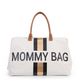 Childhome Mommy Bag Verzorgingstas - Ecru Strepen Zwart/Goud