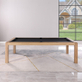 Top Table Lexor Pooltafel Dinner Design Vintage Oak 7FT