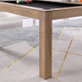 Top Table Lexor Pooltafel Dinner Design Vintage Oak 8FT