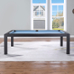 Top Table Lexor Pooltafel Dinner Design Black-Oak 8FT