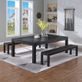 Top Table Lexor Pooltafel Dinner Design Black-Oak 8FT