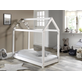Peuterbed Huis 70x140 Wit