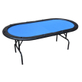 Opklapbare Pokertafel Foldy Blauw 10 personen