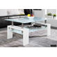 Salontafel Alana Rechthoekig Hoogglans wit