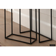 Bijzettafel 'Triplex' Metaal (set van 3)