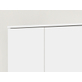 Interiax Opbergkast - Kledingkast 'Amelie' - 2 Deuren & 4 Legplanken | Wit | 180x60x40 cm