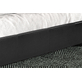 Interiax George Bed - Stijlvol Comfort in Zwart met lattenbodem (160 x 200 cm)