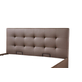 Interiax Morris Bed - Taupe PU leder - 160x200 cm - Inclusief Opbergkoffer