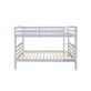 Interiax Tommy Stapelbed - Massief Grenen Wit - 90x200 cm - Splitsbaar
