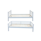 Interiax Tommy Stapelbed - Massief Grenen Wit - 90x200 cm - Splitsbaar