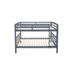 Interiax Tommy Stapelbed - Massief Grenen Grijs - 90x 200 cm - Splitsbaar