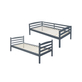 Interiax Tommy Stapelbed - Massief Grenen Grijs - 90x 200 cm - Splitsbaar