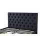 Interiax Dex Bed - Grijs Stof - 160x200 cm - Inclusief Lattenbodem