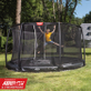 Berg Champion Inground Trampoline 270 Grey + Safety Net Deluxe