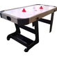 TopTable Typhoon Fold-Up Air Hockey Table Wood 5FT