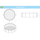 EXIT Piscine en pierre Ã¸450x122cm avec pompe de filtration - gris