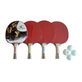 Cornilleau Sport Pack Quattro Tafeltennis Batset