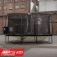 Berg Ultim Champion Regular Trampoline 500 Grijs + Safety Net Deluxe XL
