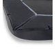 EXIT Dynamic groundlevel trampoline 275x458cm met Freezone veiligheidstegels - zwart