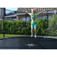 EXIT Elegant Premium inground trampoline Ã¸427cm met Deluxe veiligheidsnet - zwart