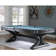 Top Table Lexor Pooltafel Forest Black-Oak 8FT