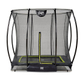 EXIT Silhouette inground trampoline 153x214cm met veiligheidsnet - zwart