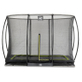 EXIT Silhouette inground trampoline 214x305cm met veiligheidsnet - zwart