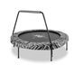 EXIT Tiggy junior trampoline met beugel ø140cm - zwart/grijs