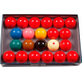 Snooker ballenset Aramith Tournament 52,4 mm 