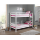 Stapelbed Silke 160 cm - Wit