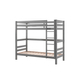 Stapelbed Silke 180 cm - Grijs