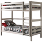 Stapelbed Silke 180 cm - Wit