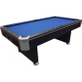 TopTable Challenger Pooltafel Zwart/Blauw 7FT