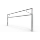 Alusport Voetbaldoel Opklapbaar 500 (5,00 x 2,00 x 0,80 / 1,60)