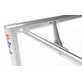 Alusport Voetbaldoel Demontabel 500 (5,00 x 2,00 x 2,00 / 0,80)