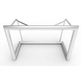 Alusport Verplaatsbaar  Trainingsdoel 1282 (1,20 x 0,85 x 0,47 / 0,65)