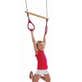 Houten Ringtrapeze met kunststof ringen - Paars