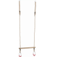 Houten Ringtrapeze met metalen ringen
