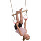 Houten Ringtrapeze met metalen ringen