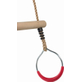 Houten Ringtrapeze met metalen ringen