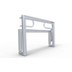 Alusport Trainingsdoel Opklapbaar 1280V (1,20 x 0,80 x 0,50 / 0,65)