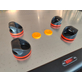 TopTable Typhoon 7ft Pro Metal-line air hockey table