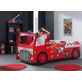 Brandweerbed met LED Verlichting - Rood - Kinderbed