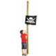 Vlag met hijssysteem - Piraat