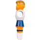 Voetbaltafelpop Blauw / Wit