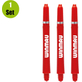  Winmau Dart Shafts Nylon Signature - Rood - Short - (1 Set) 