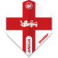 Winmau Mega Standard England dart flights