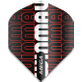 Winmau Mega Standard Winmau Logo Rood dart Flights