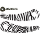 Wishbone Stickervel Zebra