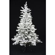 Artificial Christmas Tree Kingston Flocked PE Hinged 150cm